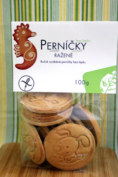 Perníčky bez lepku ražené 100g BAZALKA